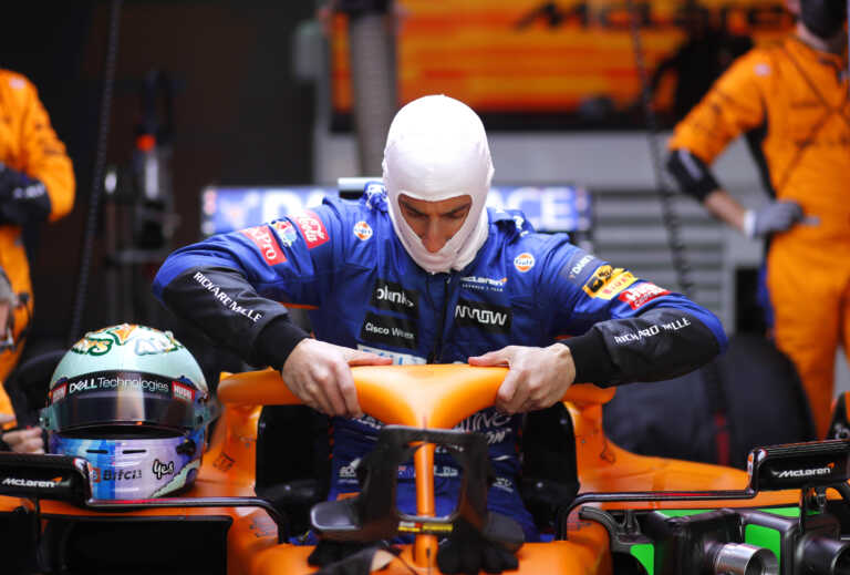 Ricciardo, racingline