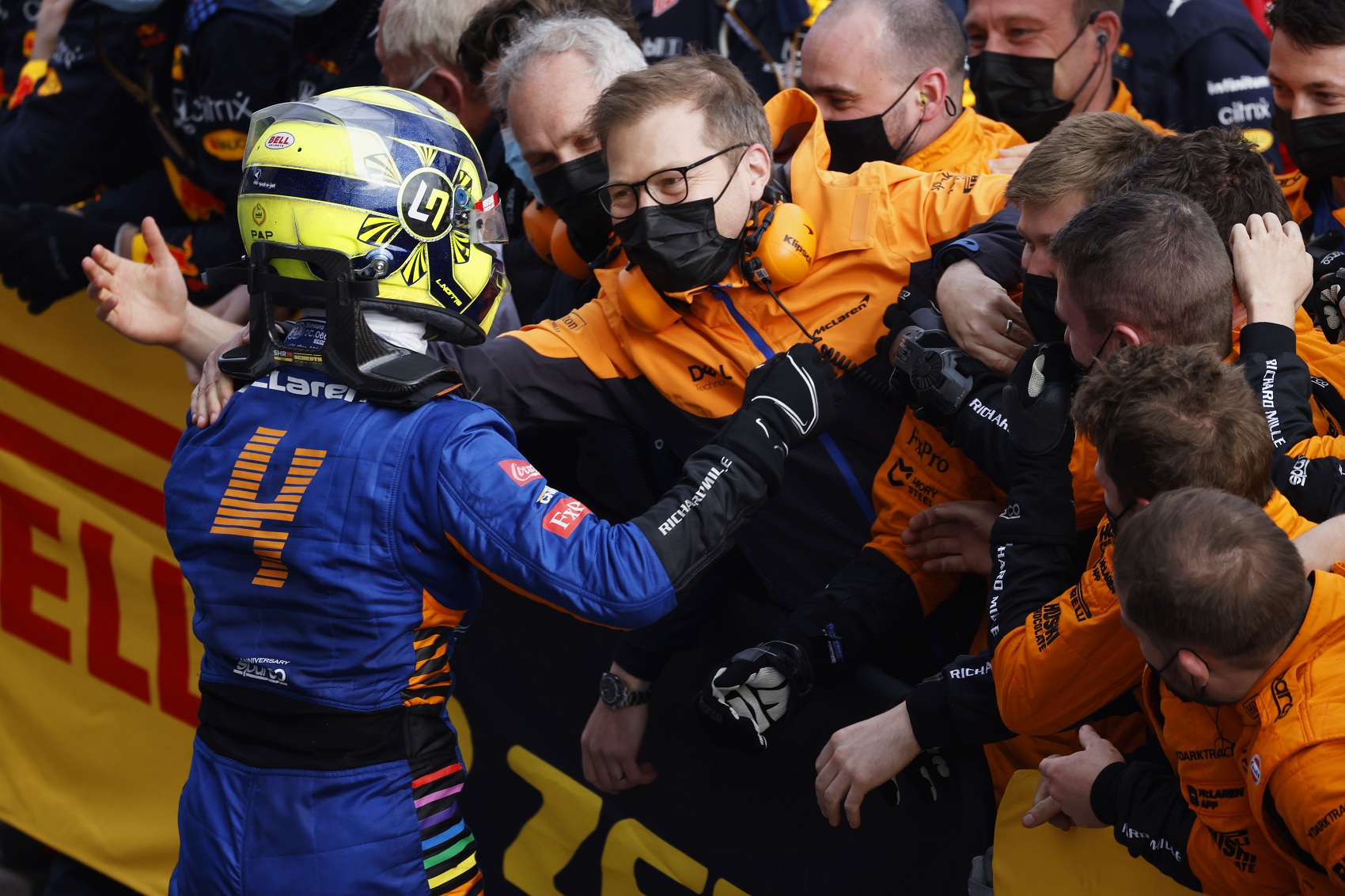 Így búcsúzott egykori csapatfőnökétől Norris