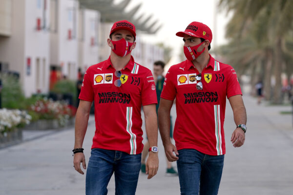 Charles Leclerc, Carlos Sainz, racingline