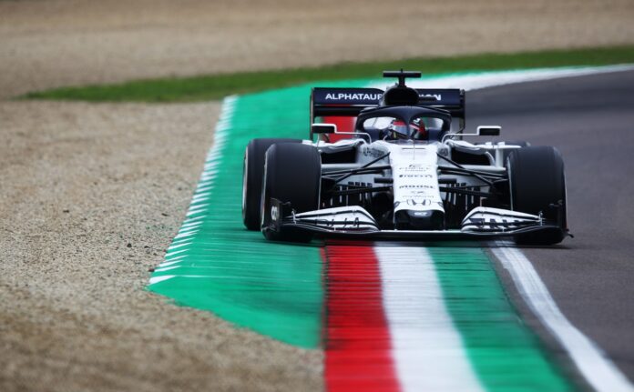 Daniil Kvyat, AlphaTauri, Imola, Emilia Romagna Nagydíj, racingline.hu