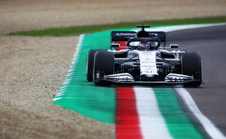 Daniil Kvyat, AlphaTauri, Imola, Emilia Romagna Nagydíj, racingline.hu