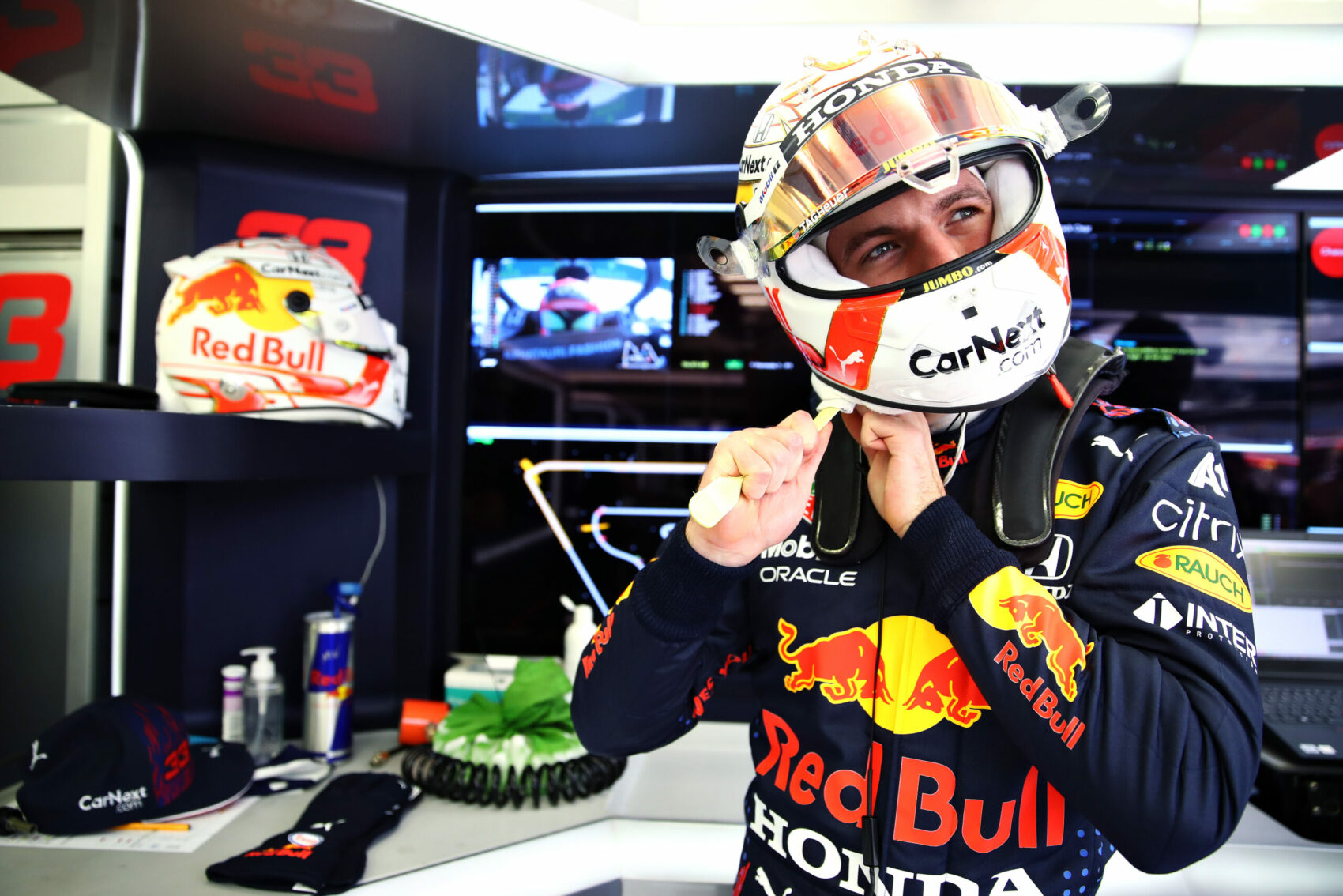 Verstappen, racingline