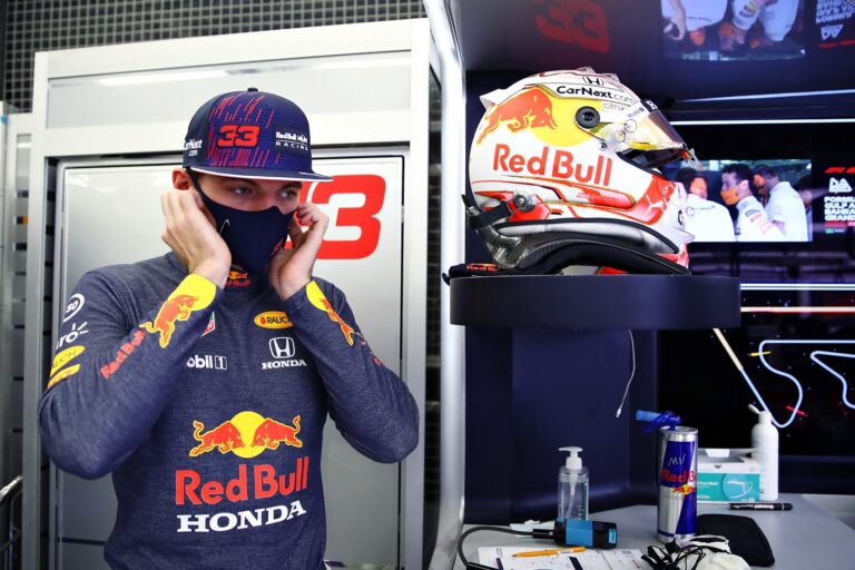 Verstappen, racingline