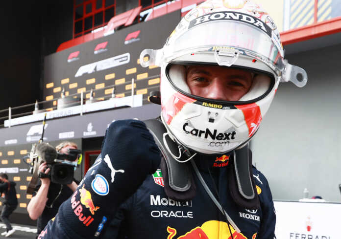 Verstappen, racingline