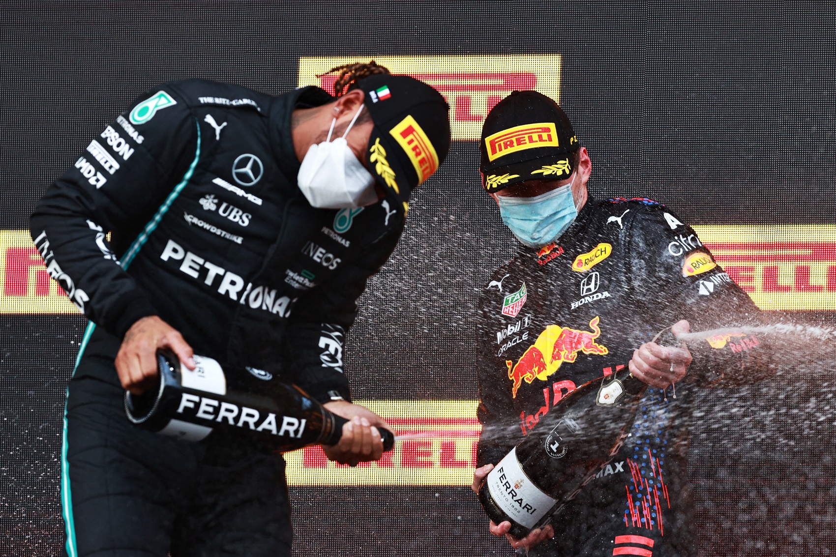 max verstappen, lewis hamilton, 2021