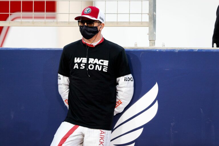 Räikkönen, racingline