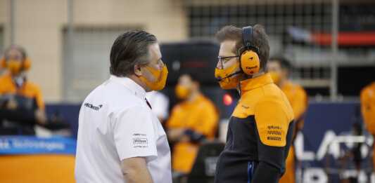 Andreas Seidl, Zak Brown, McLaren