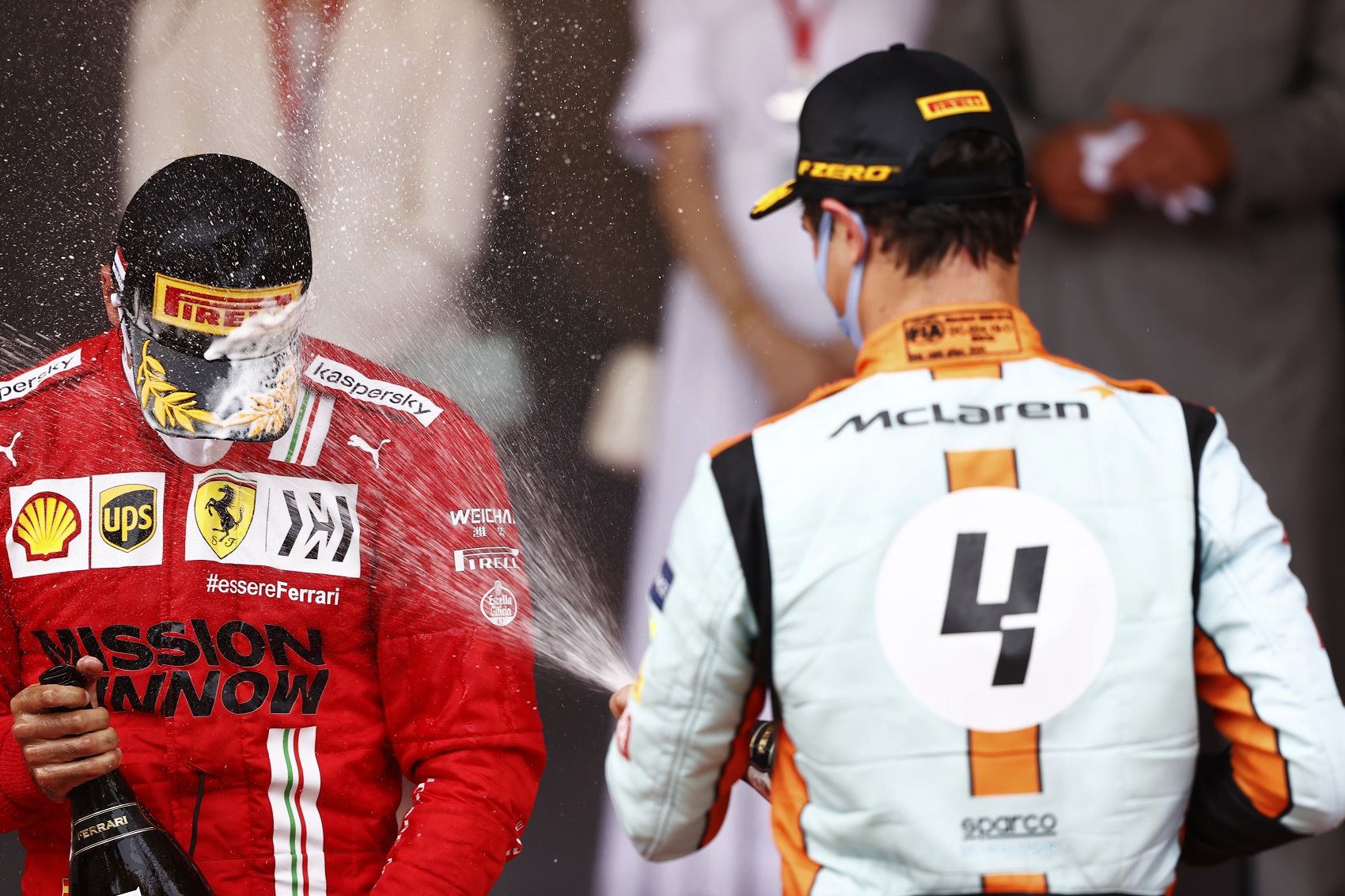 Carlos Sainz, Lando Norris, McLaren, Ferrari
