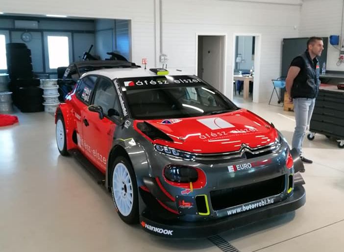 Bútor Róbert vásárolt egy Citroen C3 WRC-t