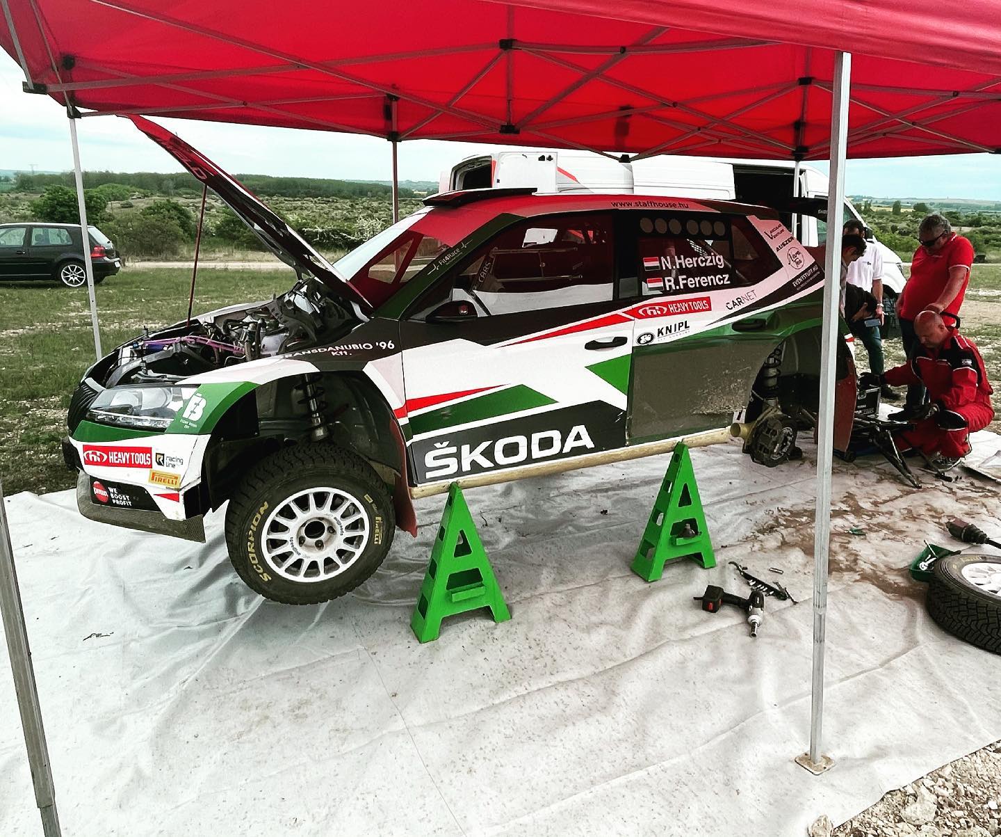 Herczig Norbiék a Portugál Vb futam előtt teszteltek – videóval