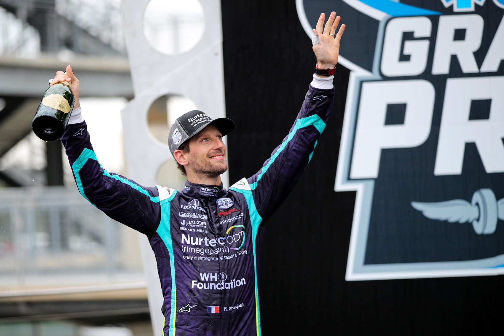 Grosjean megszerezte első dobogóját az Indy GP-n!