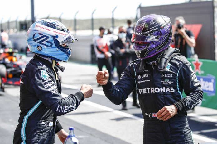 Valtteri Bottas Lewis Hamilton