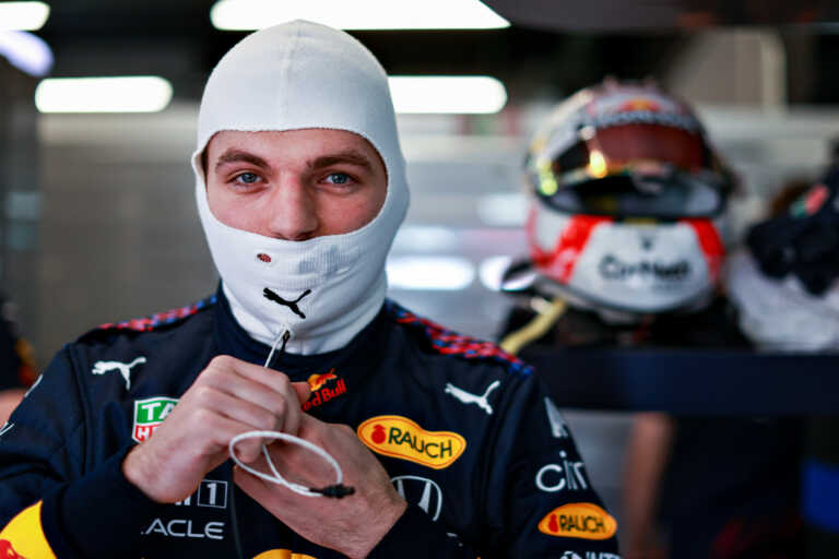 Verstappen, racingline