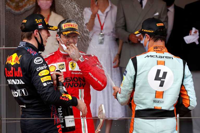 Max Verstappen, Lando Norris, Carlos Sainz