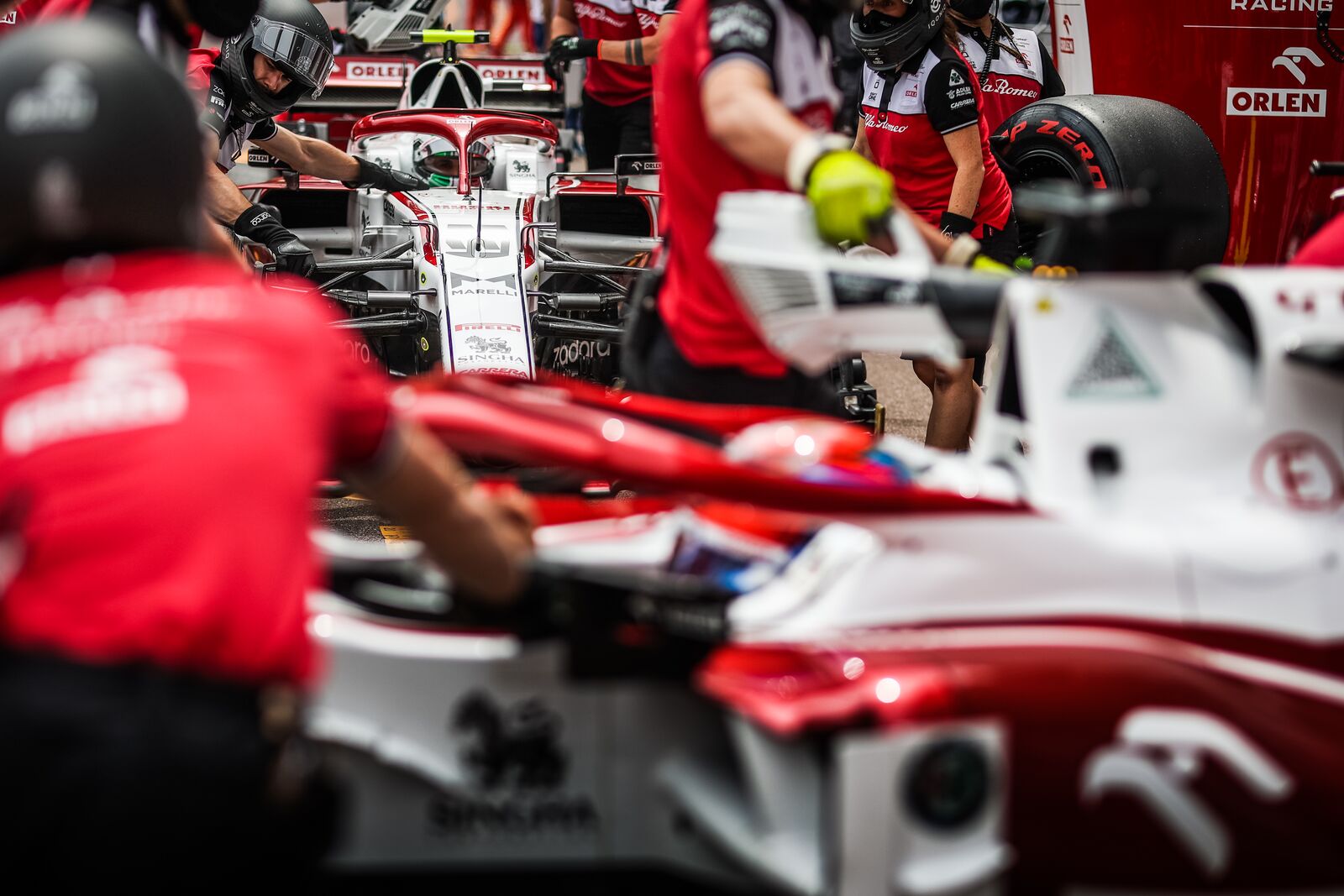 Alfa Romeo, Kimi Räikkönen Antonio Giovinazzi