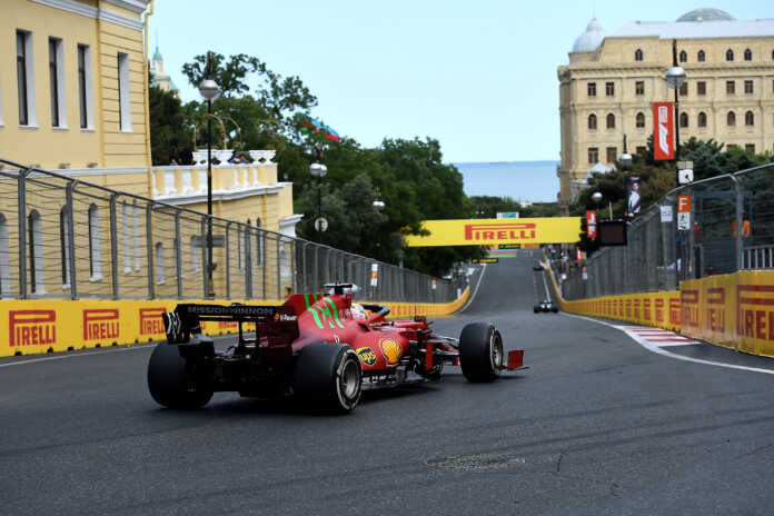 Charles Leclerc, Baku, Ferrari