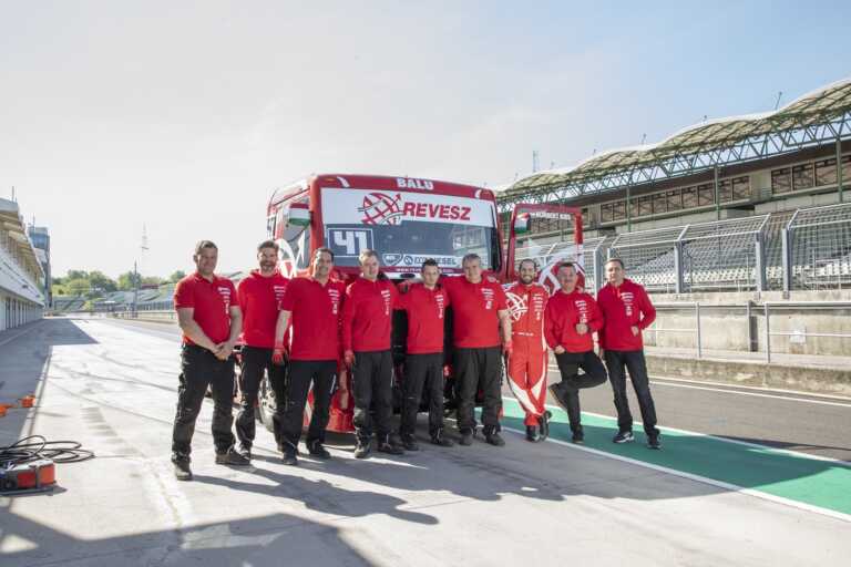 kiss norbert, révész racing, kamion