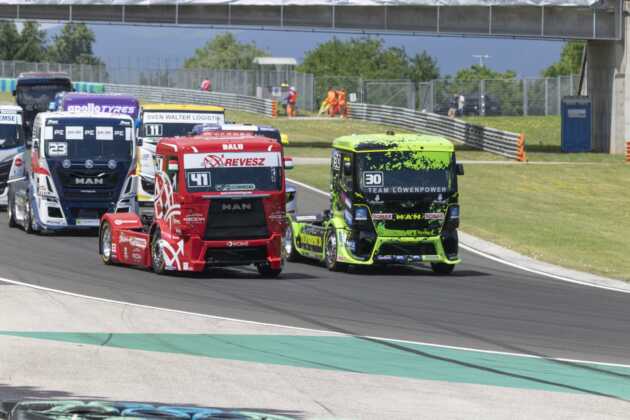 Kiss Norbi, Sascha Lenz, ETRC, kamion