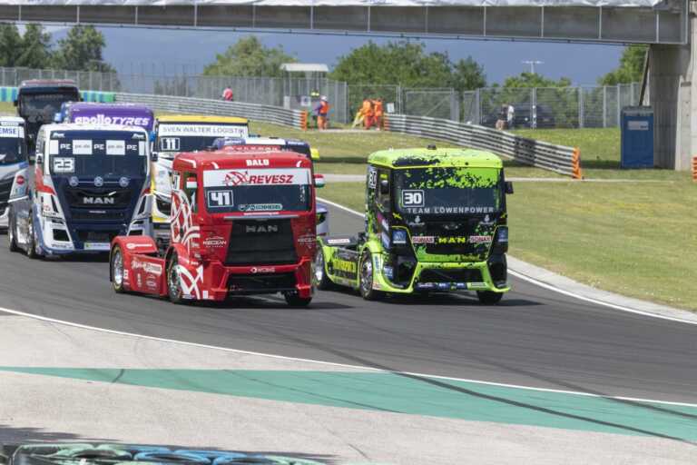 Kiss Norbi, Sascha Lenz, ETRC, kamion