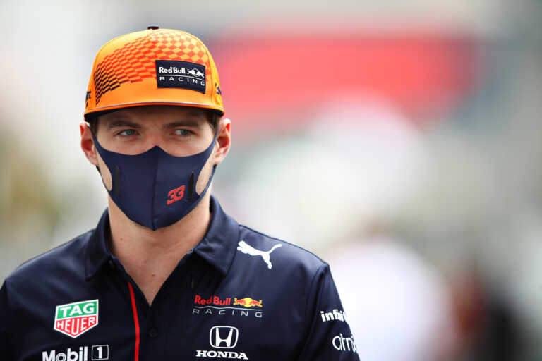 Verstappen, racingline