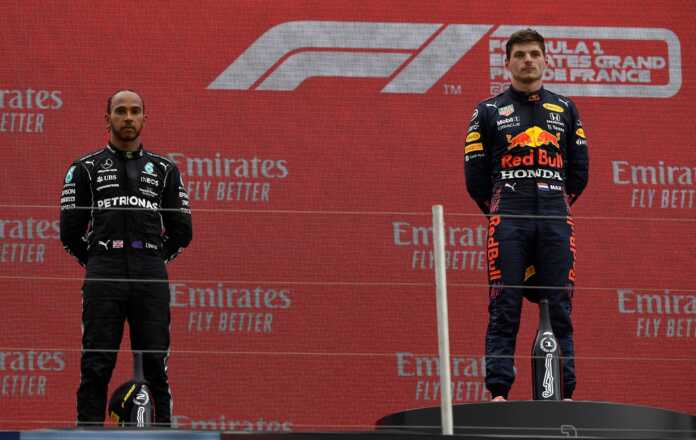 Lewis Hamilton, Max Verstappen