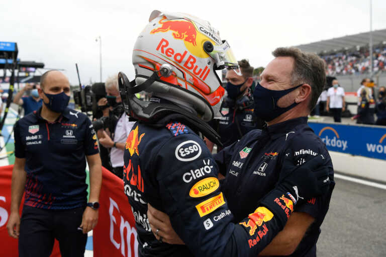 Verstappen, Red Bull, racingline