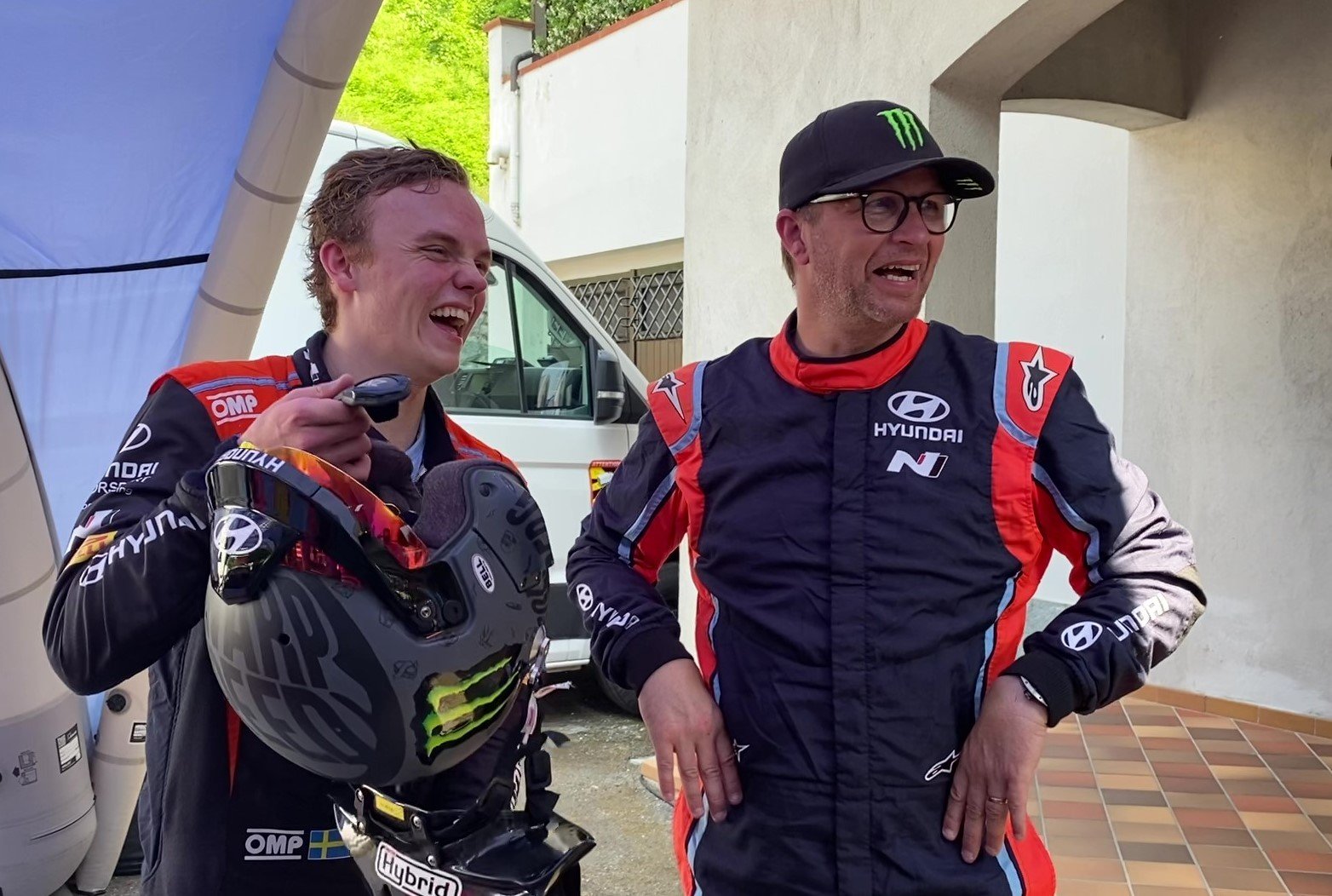 Petter Solberget megautóztatta a fia