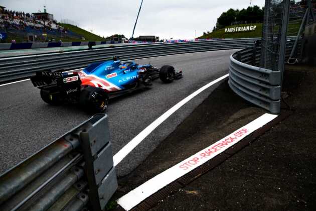 Fernando Alonso, Alpine, Ausztria