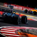 Mercedes, McLaren, sikán, kerbs