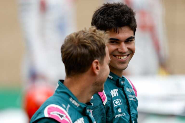 Sebastian Vettel, Lance Stroll, Aston Martin
