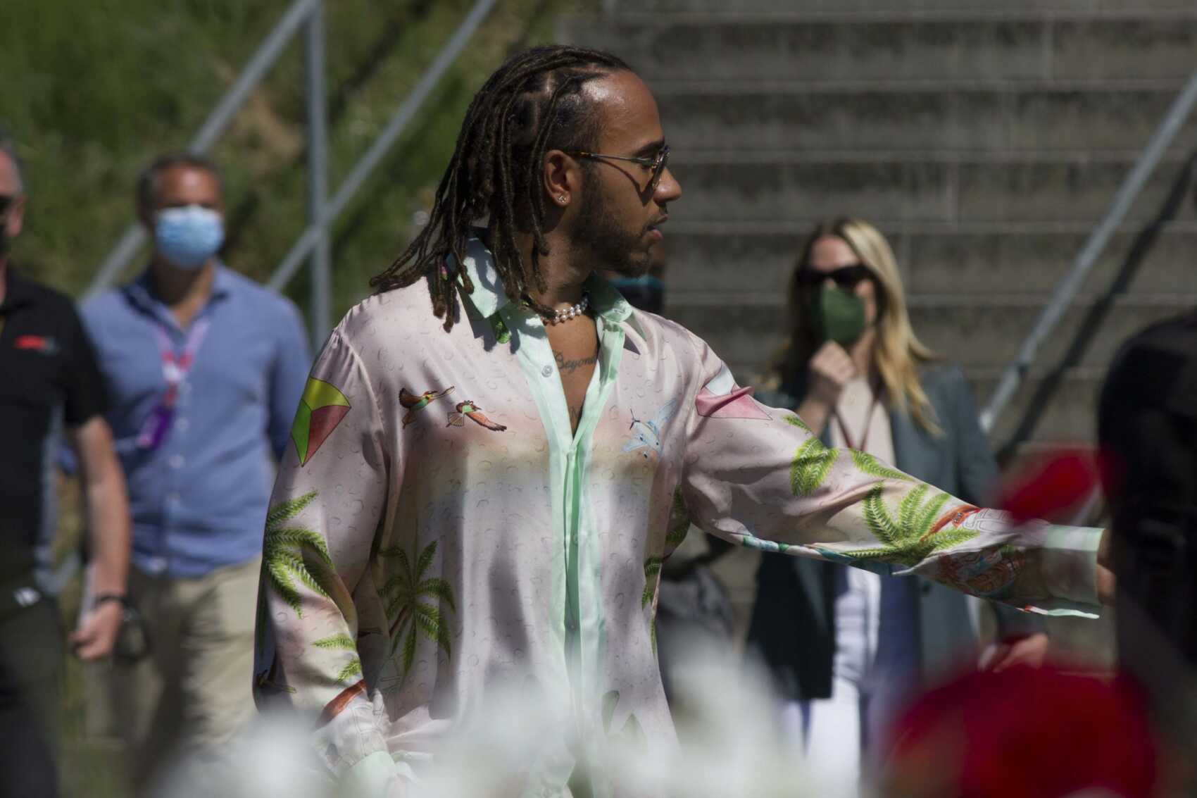 Hamilton, racingline