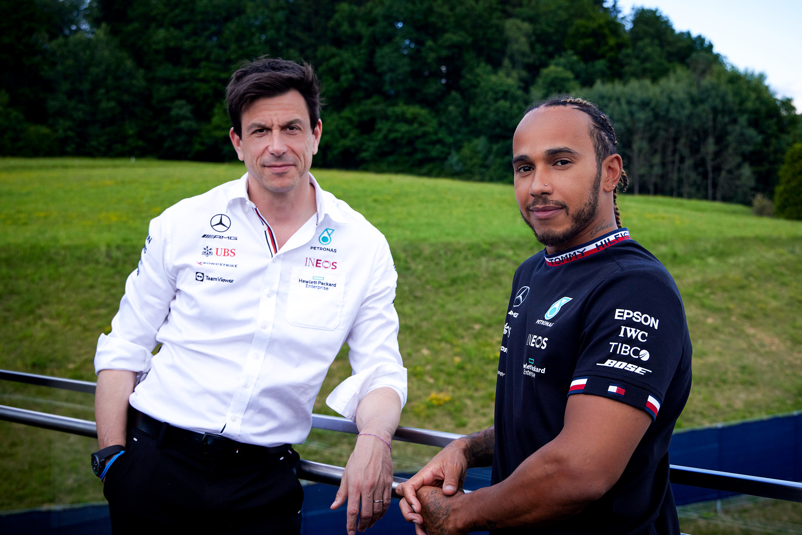 Lewis Hamilton, Toto Wolff