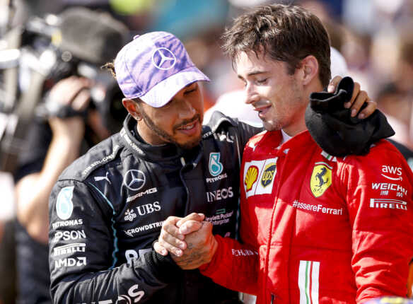 Lewis Hamilton, Charles Leclerc