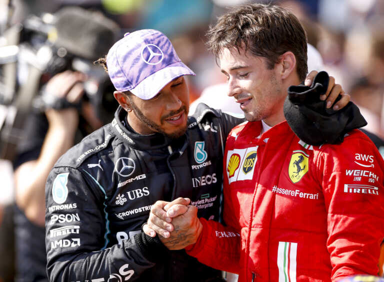 Lewis Hamilton, Charles Leclerc