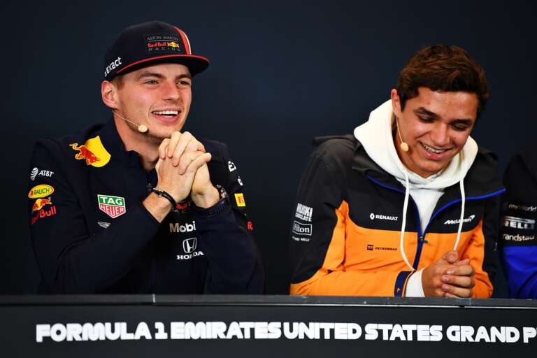 lando norris, max verstappen