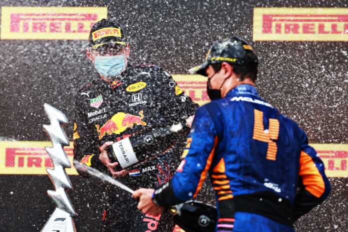 Lando Norris, Max Verstappen, McLaren, Red Bull