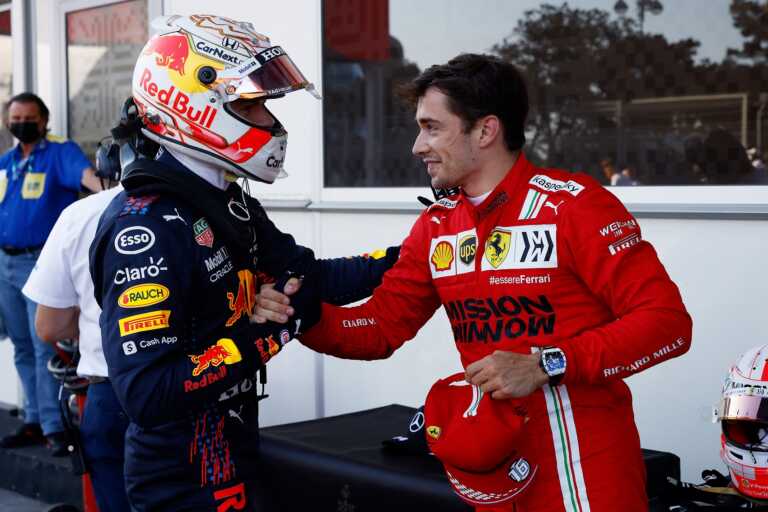 Charles Leclerc, Max Verstappen, Red Bull, Ferrari