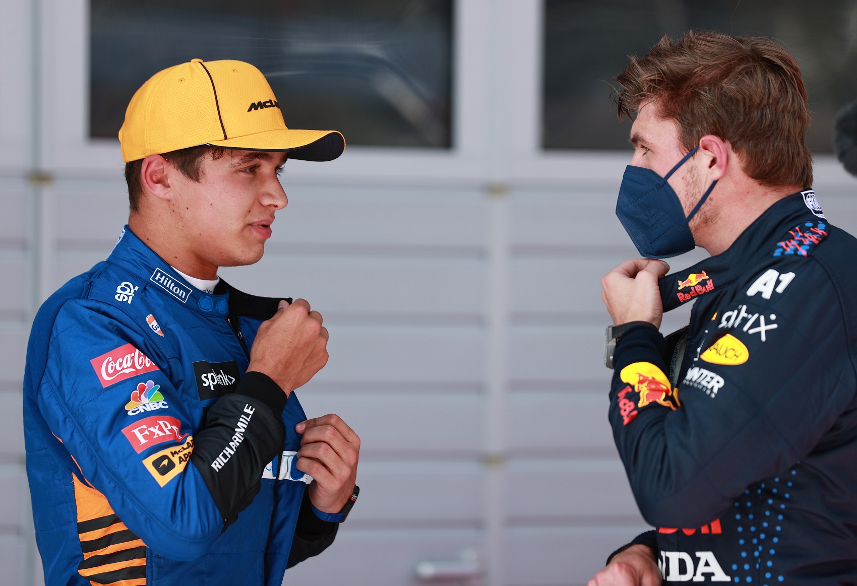 Lando Norris, Max Verstappen, McLaren, Red Bull