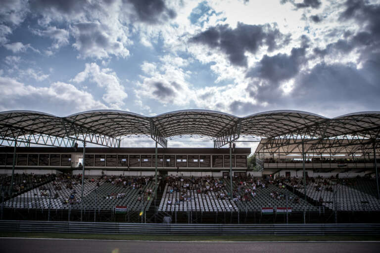 Hungaroring, fans, rajongók, tribün