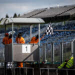 Hungaroring, kockás zászló