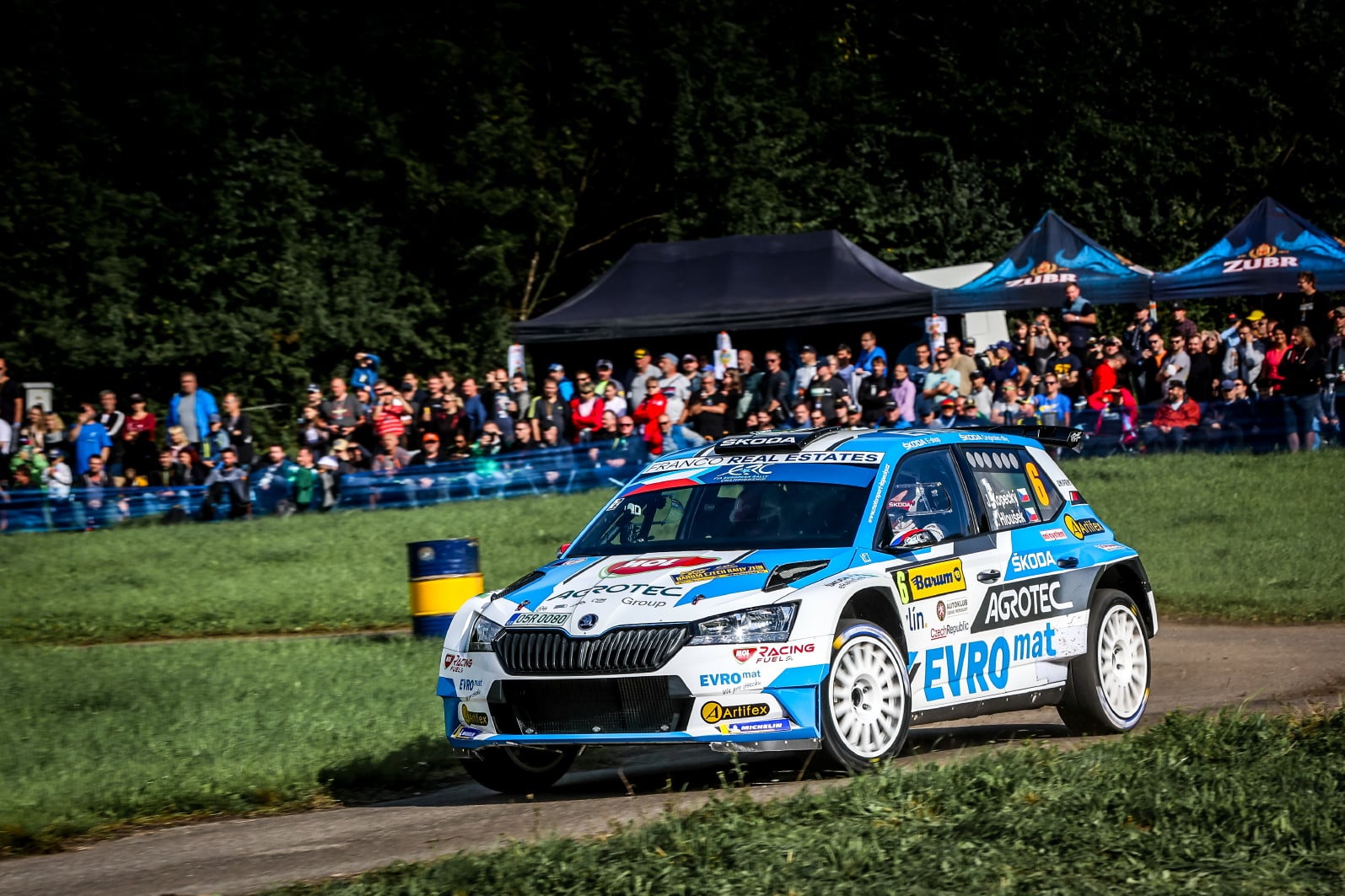 Kopecky újra megnyerte a Barum Rallyt, Herczigék a negyedikek