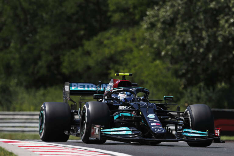 Bottas, Stroll, racingline