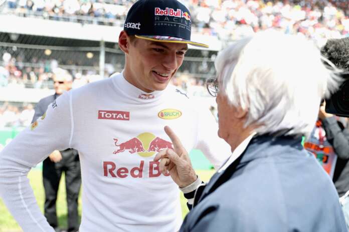 bernie ecclestone, max verstappen