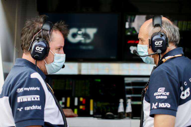 Jody Egginton, Franz Tost, alphatauri