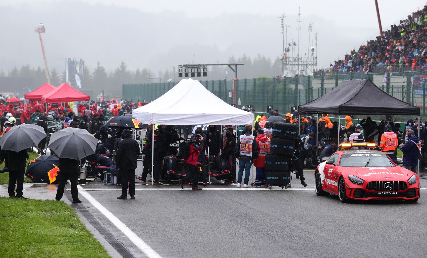 Red Bull, F1, Forma-1, Safety Car, Belga Nagydíj, FIA, Masi