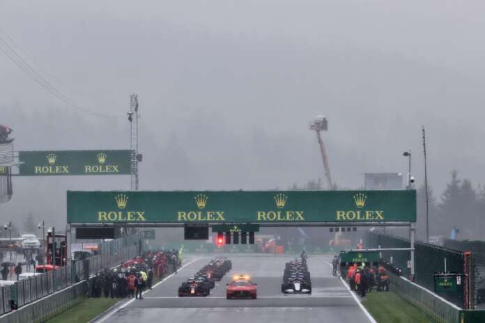 Belga Nagydíj, rajt