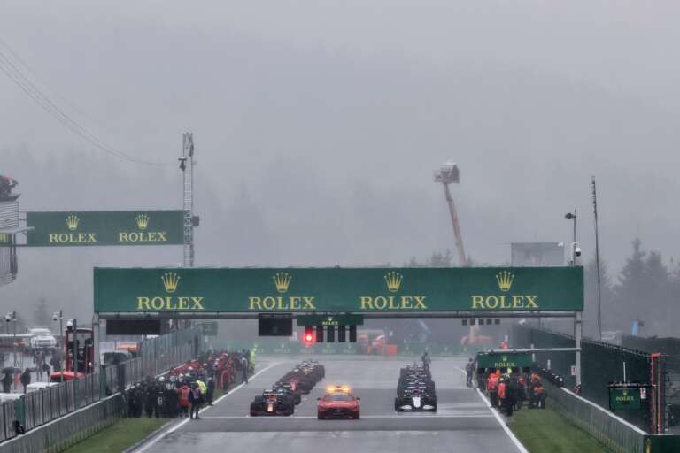 Belga Nagydíj, rajt