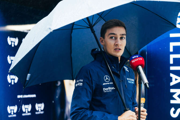 George Russell, Williams, racingline