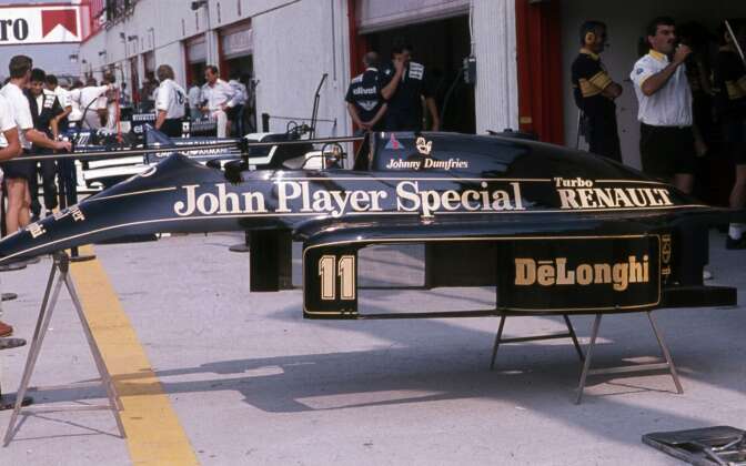 johnny dumfries, lotus-renault