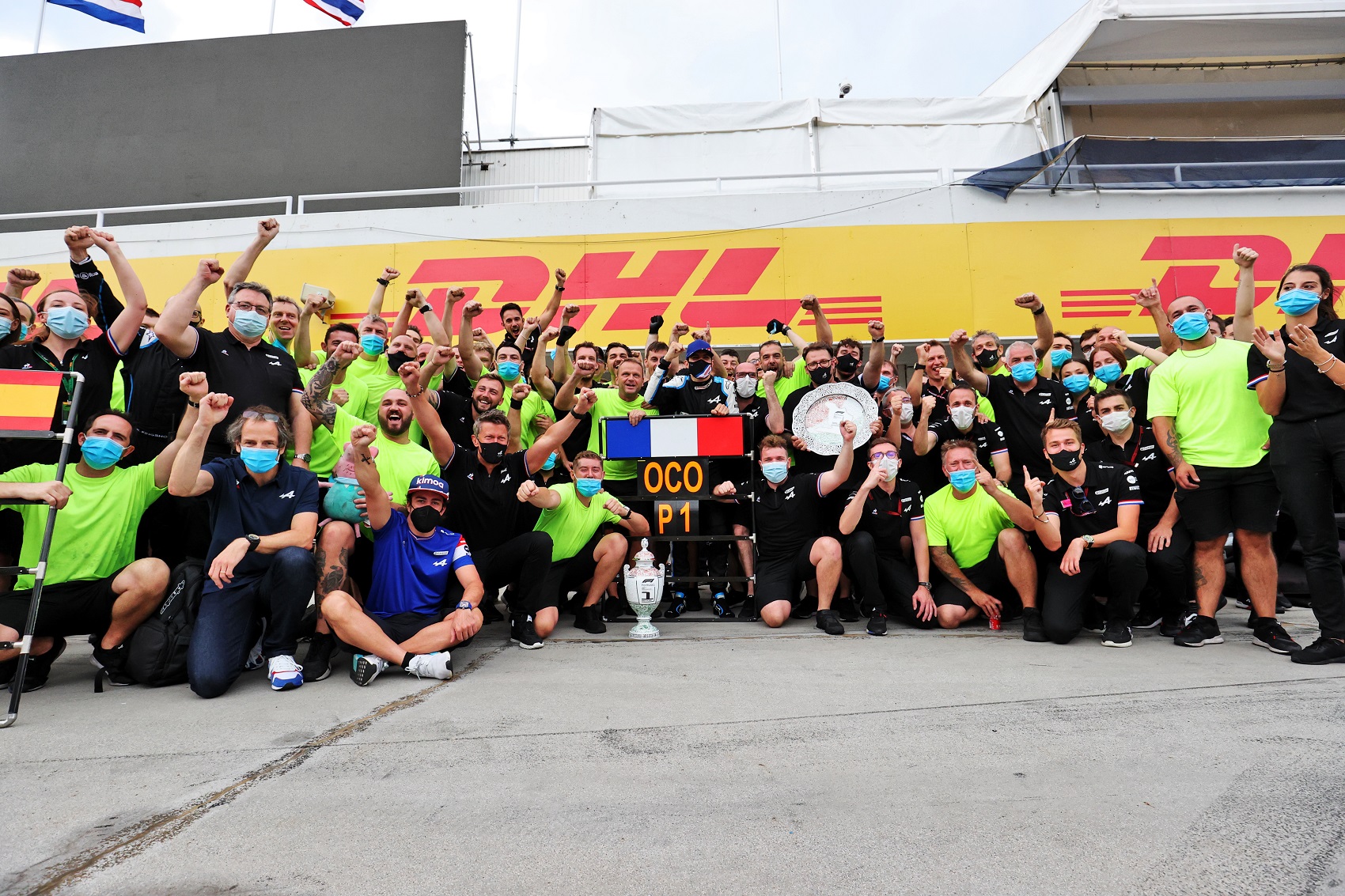 Fernando Alonso, Esteban Ocon, Alpine